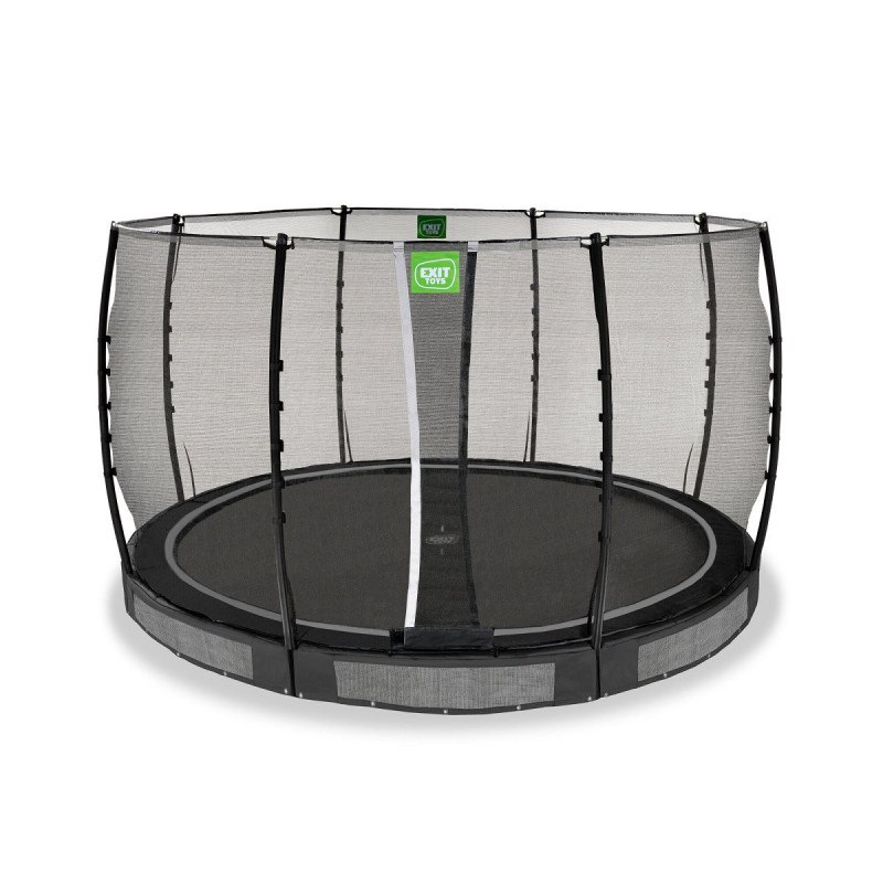 Trampoline enterré Allure Classic - noir - diam.366cm - Exit Toys