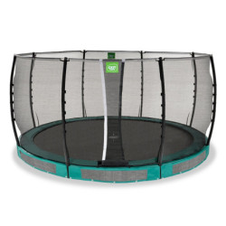 Trampoline enterré Allure Classic - vert - diam.427cm - Exit Toys