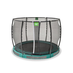 Trampoline enterré Allure Premium - vert - diam.305cm - Exit Toys