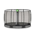 Trampoline enterré Allure Premium - noir - diam.366cm - Exit Toys