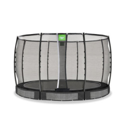 Trampoline enterré Allure Premium - noir - diam.366cm - Exit Toys