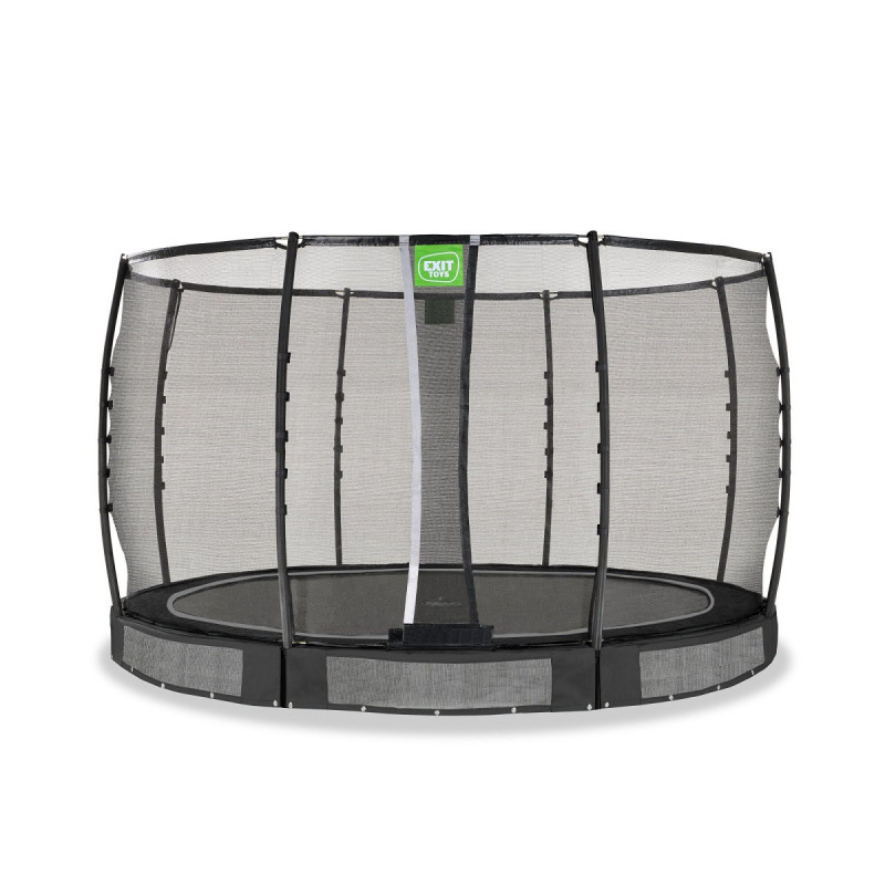 Trampoline enterré Allure Premium - noir - diam.366cm - Exit Toys