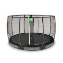 Trampoline enterré Allure Premium - noir - diam.366cm - Exit Toys