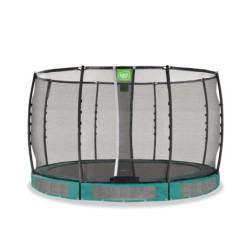 Trampoline enterré Allure Premium - vert - diam.366cm - Exit Toys