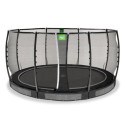 Trampoline enterré Allure Premium - noir - diam.427cm - Exit Toys