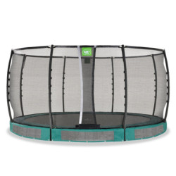 Trampoline enterré Allure Premium - vert - diam.427cm - Exit Toys