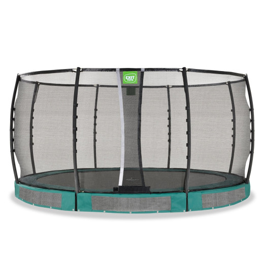 Trampoline enterré Allure Premium - vert - diam.427cm - Exit Toys