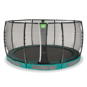 Trampoline enterré Allure Premium - vert - diam.427cm - Exit Toys