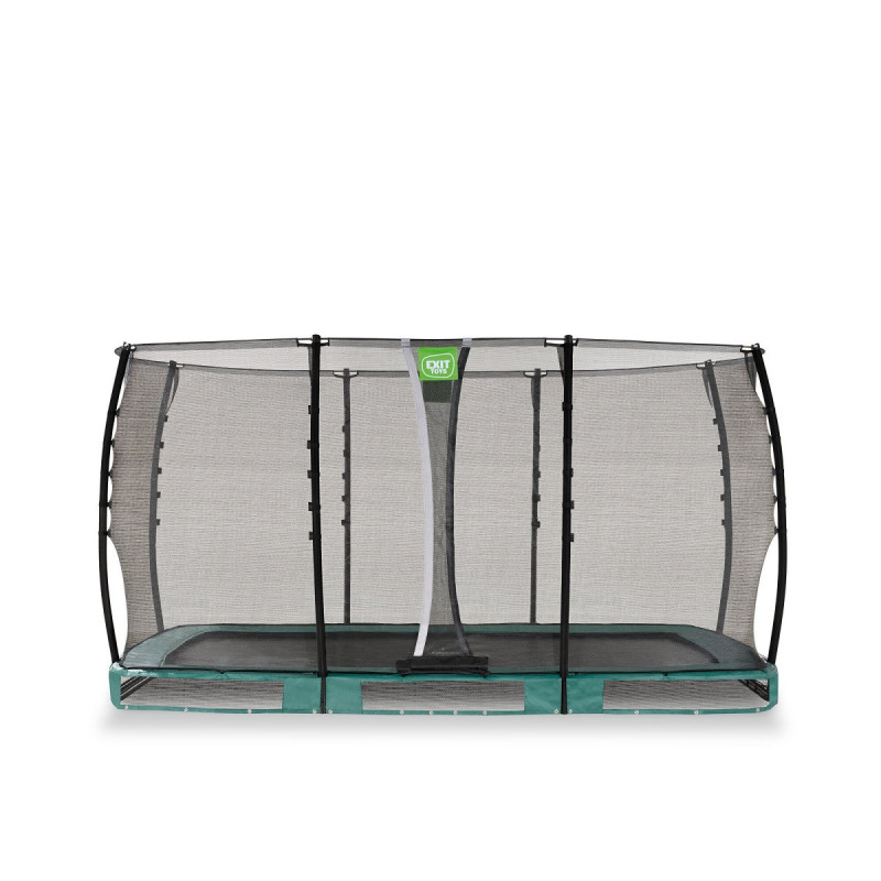 Trampoline enterré Allure Classic - vert - 214x366cm - Exit Toys