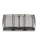 Trampoline enterré Allure Classic - noir - 244x427cm - Exit Toys