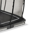 Trampoline enterré Allure Classic - noir - 244x427cm - Exit Toys