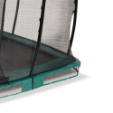 Trampoline enterré Allure Classique - vert - 244x427cm - Exit Toys