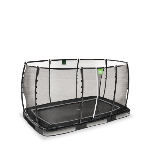 Trampoline enterré Allure Premium - noir - 214x366cm - Exit Toys
