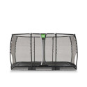 Trampoline enterré Allure Premium - noir - 214x366cm - Exit Toys