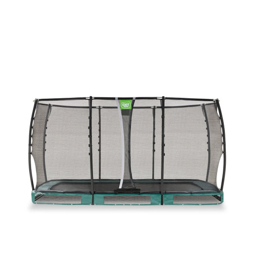 Trampoline enterré Allure Premium - vert - 214x366cm - Exit Toys