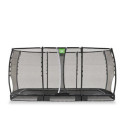 Trampoline enterré Allure Premium - noir - 244x427cm - Exit Toys