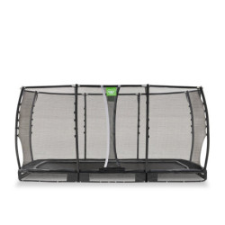 Trampoline enterré Allure Premium - noir - 244x427cm - Exit Toys