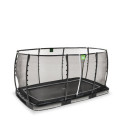 Trampoline enterré Allure Premium - noir - 244x427cm - Exit Toys