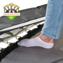Trampoline sur pieds Allure Classic - noir - diam. 366cm - Exit Toys