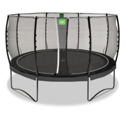 Trampoline sur pieds Allure Classic - noir - diam. 427cm - Exit Toys