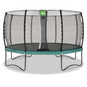 Trampoline sur pieds Allure Classic - vert - diam. 427cm - Exit Toys