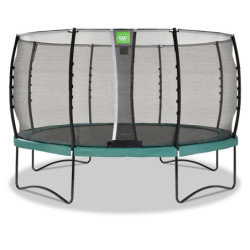 Trampoline sur pieds Allure Classic - vert - diam. 427cm - Exit Toys
