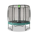 Trampoline sur pieds Allure Premium - vert - diam. 253cm - Exit Toys