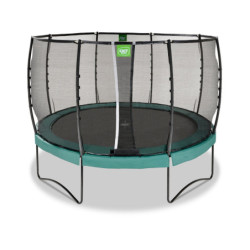 Trampoline sur pieds Allure Premium - vert - diam. 366cm - Exit Toys