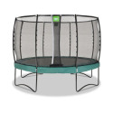 Trampoline sur pieds Allure Premium - vert - diam. 366cm - Exit Toys