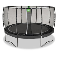 Trampoline sur pieds Allure Premium - noir - diam. 427cm - Exit Toys
