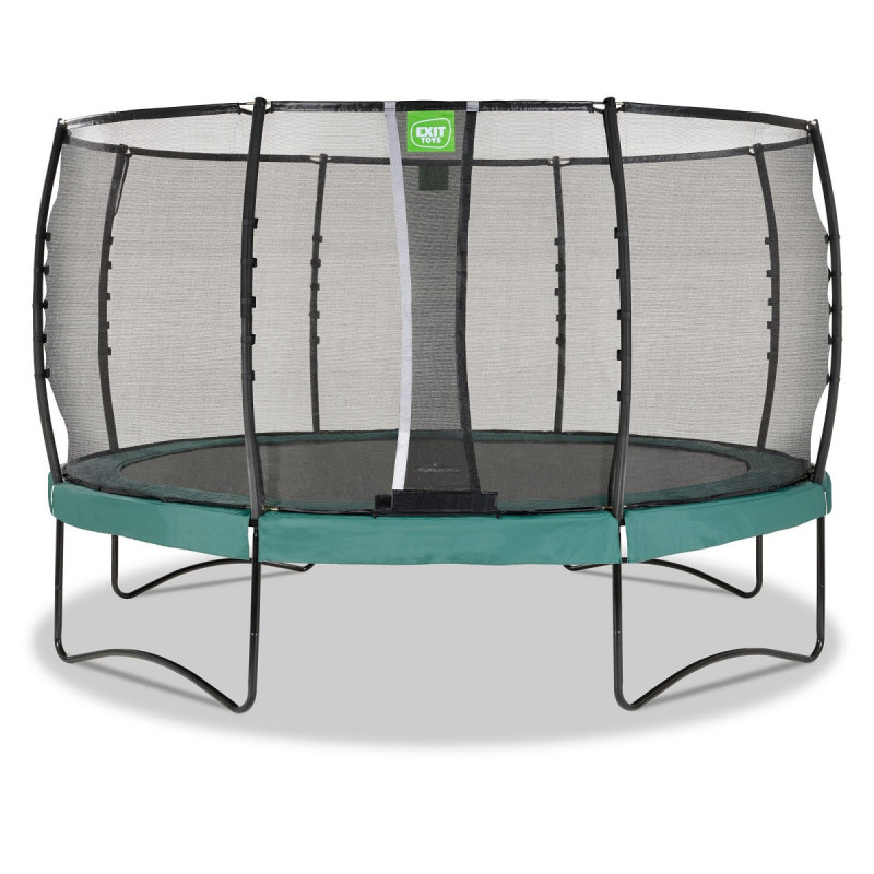 Trampoline sur pieds Allure Premium - vert - diam. 427cm - Exit Toys