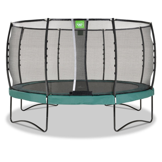 Trampoline sur pieds Allure Premium - vert - diam. 427cm - Exit Toys