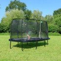 Trampoline sur pieds Allure Classic - noir - 214x366cm - Exit Toys