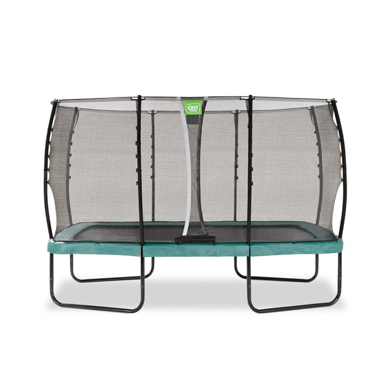 Trampoline sur pieds Allure Classic - vert - 214x366cm - Exit Toys
