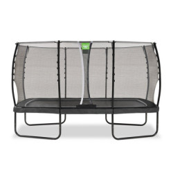 Trampoline sur pieds Allure Classic - noir - 244x427cm - Exit Toys