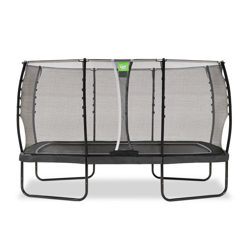 Trampoline sur pieds Allure Classic - noir - 244x427cm - Exit Toys