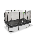 Trampoline sur pieds Allure Classic - noir - 244x427cm - Exit Toys