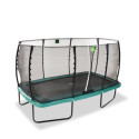 Trampoline sur pieds Allure Classic - vert - 244x427cm - Exit Toys