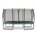 Trampoline sur pieds Allure Classic - vert - 244x427cm - Exit Toys