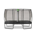 Trampoline sur pieds Allure Premium - noir - 214x366cm - Exit Toys