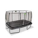 Trampoline sur pieds Allure Premium - noir - 214x366cm - Exit Toys