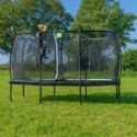 Trampoline sur pieds Allure Premium - noir - 214x366cm - Exit Toys
