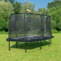Trampoline sur pieds Allure Premium - noir - 214x366cm - Exit Toys