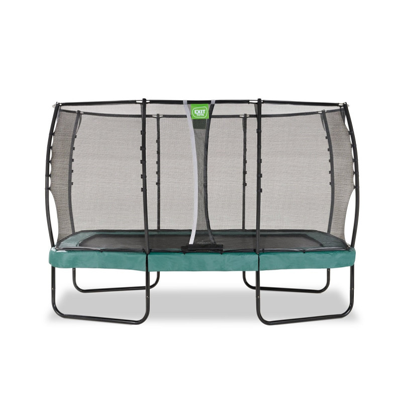 Trampoline sur pieds Allure Premium - vert - 214x366cm - Exit Toys