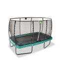 Trampoline sur pieds Allure Premium - vert - 214x366cm - Exit Toys