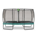 Trampoline sur pieds Allure Premium - vert - 244x427cm - Exit Toys