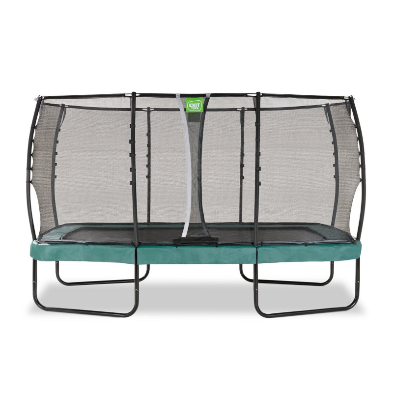 Trampoline sur pieds Allure Premium - vert - 244x427cm - Exit Toys