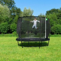 Trampoline sur pieds Lotus Classic - noir - diam.253cm - Exit Toys