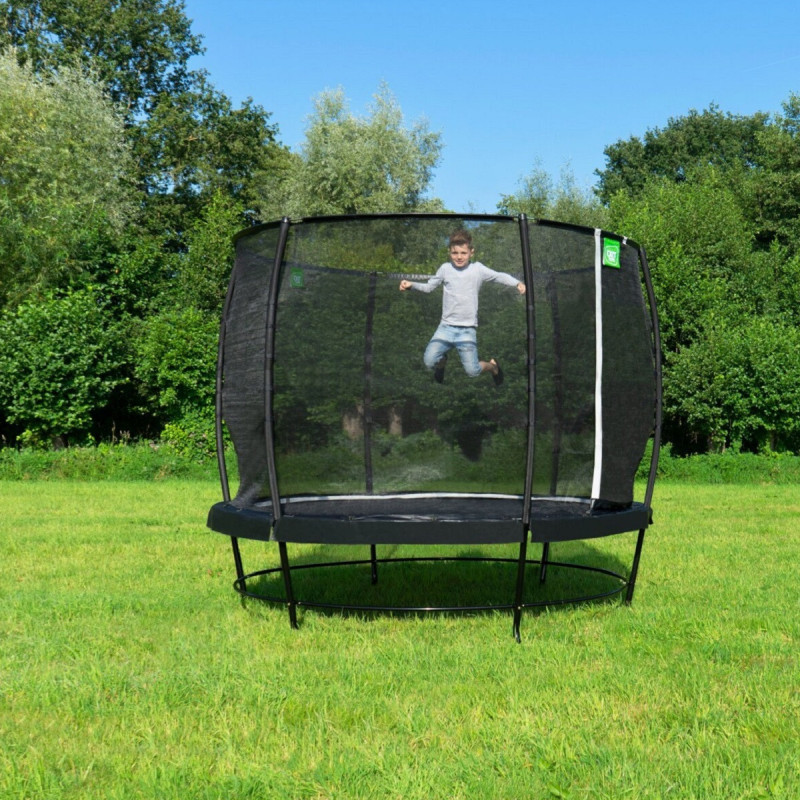 Trampoline sur pieds Lotus Classic - noir - diam.253cm - Exit Toys