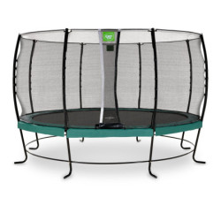 Trampoline sur pieds Lotus Classic - vert - diam. 427cm - Exit Toys